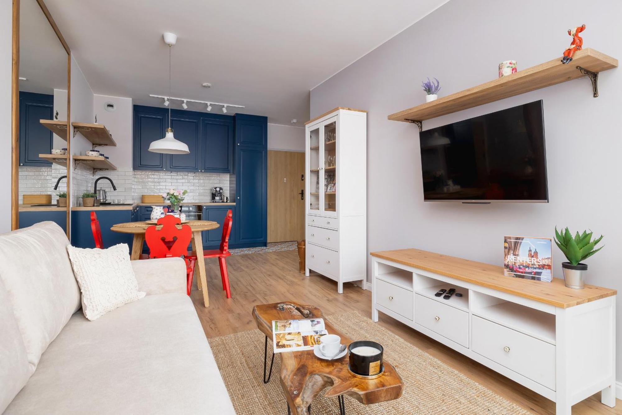 Prandoty Beautiful Apartment With Balcony Cracow By Renters Prestige Краков Экстерьер фото